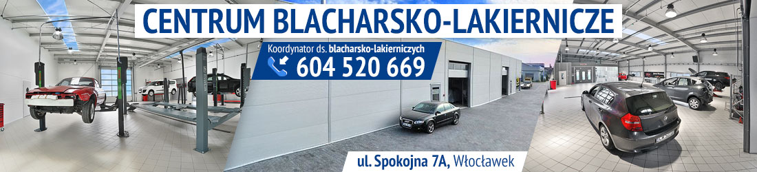 Centrum Blacharsko-Lakiernicze Auto-Turbiak we Włocławku, naprawa samochodów powypadkowych